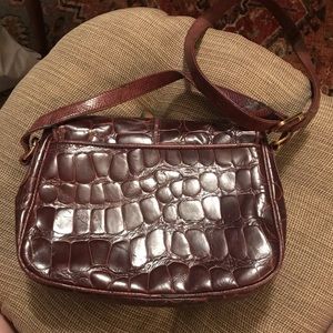 Ganson alligator purse vintage